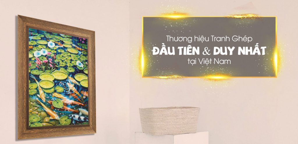 Tranh ghép Hạnh Phước