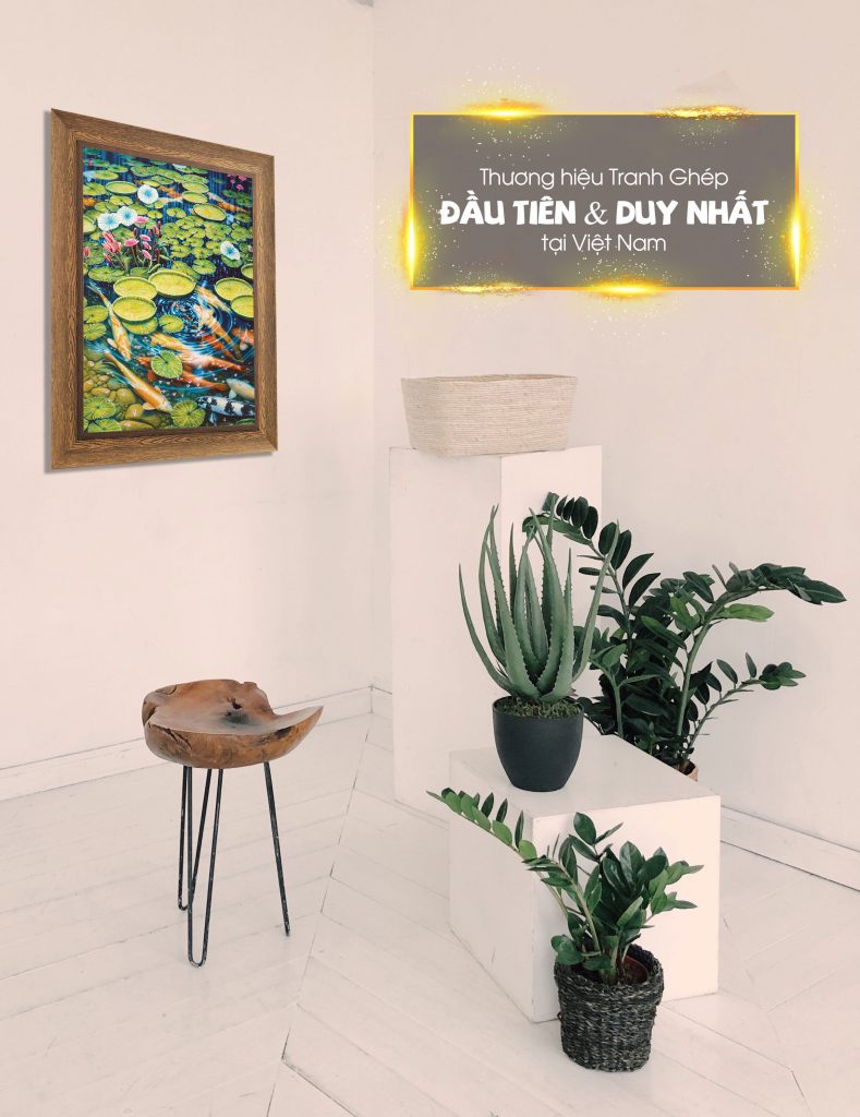 Tranh ghép Hạnh Phước