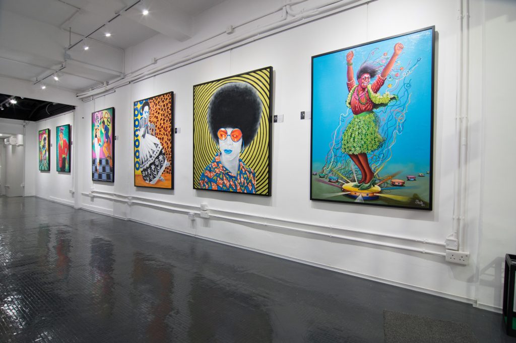 Tranh ghép Hạnh Phước