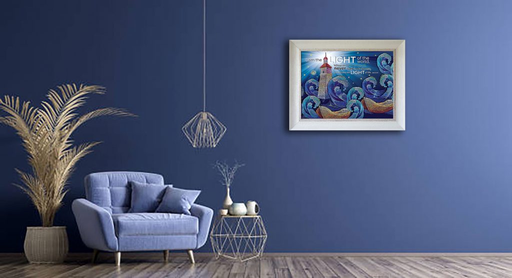 Tranh ghép Hạnh Phước