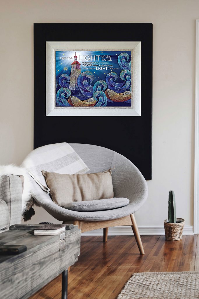 Tranh ghép Hạnh Phước