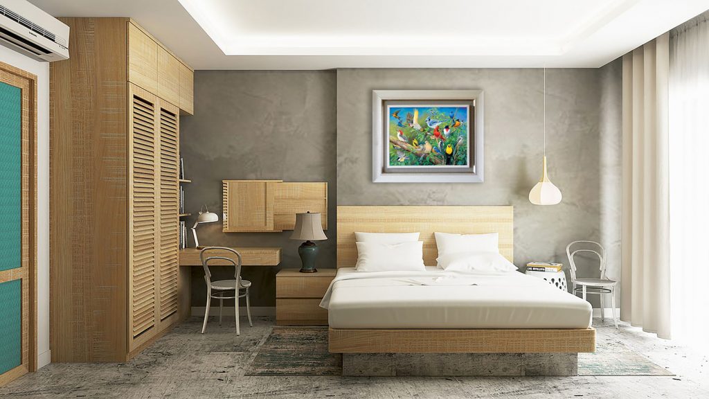 Tranh ghép Hạnh Phước