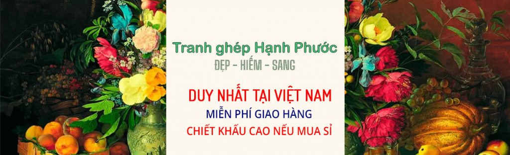 Tranh ghép Hạnh Phước